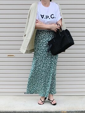 a.megumiさん(レディース・160cm)の夏コーディネート
