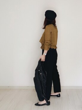 a.megumiさん（レディース・160cm）の秋コーディネート