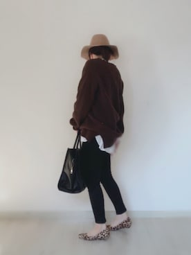 「GRL（グレイル）のアイテム（パンプス）」を使った、a.megumiさん（レディース・160cm）の秋コーディネート