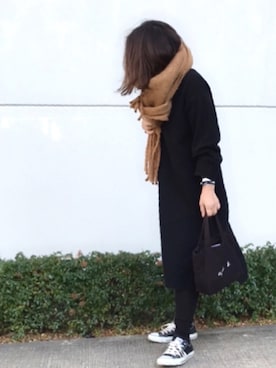 a.megumiさん（レディース・160cm）の冬コーディネート