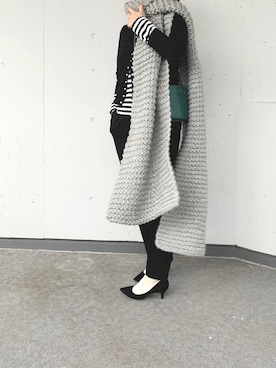 a.megumiさん(レディース・160cm)の冬コーディネート