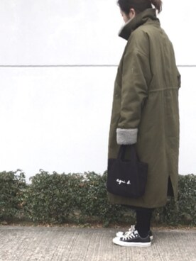 a.megumiさん（レディース・160cm）の冬コーディネート