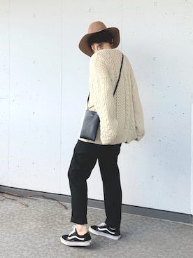 a.megumiさん(レディース・160cm)の冬コーディネート