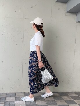 a.megumiさん（レディース・160cm）の夏コーディネート