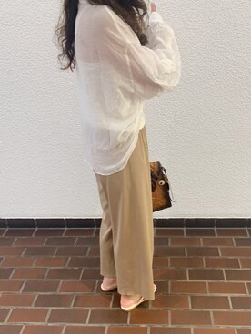 a.megumiさん（レディース・160cm）の夏コーディネート