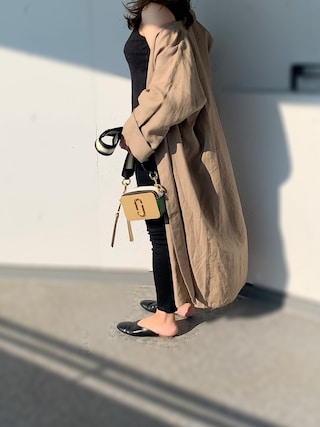 Deuxieme Classe（ドゥーズィエムクラス）の「HELMSMOOR LINEN コート
