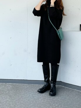 a.megumiさん(レディース・160cm)の冬コーディネート