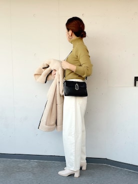 a.megumiさん（レディース・160cm）の冬コーディネート