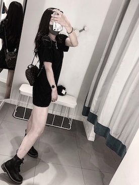 「H&M（エイチ・アンド・エム）のアイテム（腕時計）」を使った、yuuna.さん（レディース・159cm）の秋コーディネート