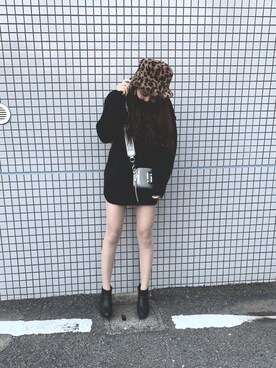 「#marc jacobs」｜yuuna.さん（レディース・159cm）の冬コーディネート