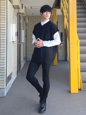 「平成最後のWEARISTAセンバツ」｜「アイテム（その他シューズ）」を使った、みやーきさん（メンズ・171cm）の春コーディネート