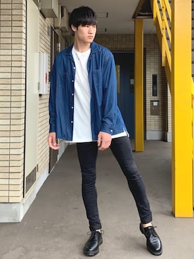 みやーきさん（メンズ・170cm）の夏コーディネート