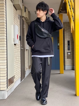 みやーきさん(メンズ・171cm)の冬コーディネート