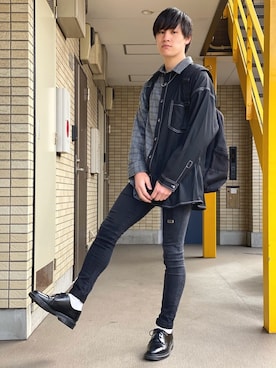 みやーきさん(メンズ・171cm)の冬コーディネート