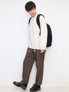 みやーきさん（メンズ・171cm）の春コーディネート