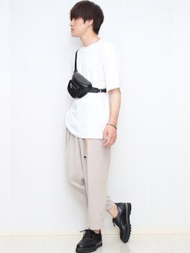 みやーきさん（メンズ・171cm）の春コーディネート