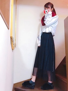 「アイテム（PC・スマホグッズ/家電）」を使った、sonさん（レディース・163cm・20代）の秋コーディネート