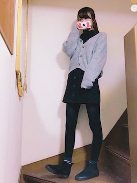 「アイテム（PC・スマホグッズ/家電）」を使った、sonさん（レディース・163cm・20代）の冬コーディネート