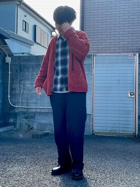 山子さん（メンズ・170cm）の秋コーディネート