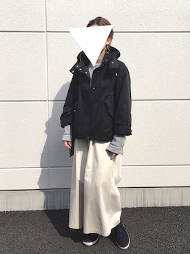 「nike sb 」｜「アイテム（その他アウター）」を使った、TOMOさん（レディース・156cm）の春コーディネート