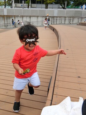 a&mさん（キッズ・90cm）の春コーディネート