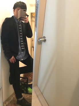 こなんさん（メンズ・160cm）の春コーディネート