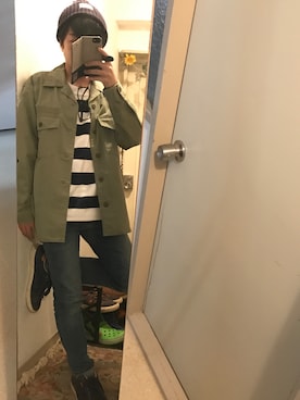 こなんさん（メンズ・160cm）の春コーディネート