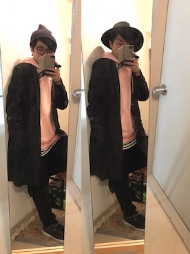 こなんさん（メンズ・160cm）の春コーディネート