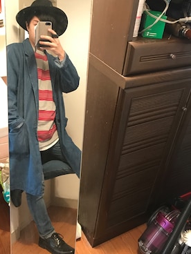 こなんさん（メンズ・160cm）の春コーディネート