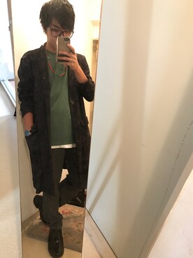 こなんさん（メンズ・159cm）の秋コーディネート