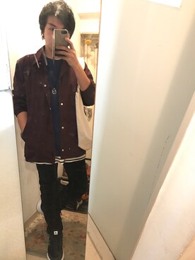 こなんさん（メンズ・159cm）の秋コーディネート