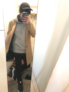 「UNSTUDIED（アンスタディード）のアイテム」を使った、こなんさん（メンズ・159cm）の冬コーディネート