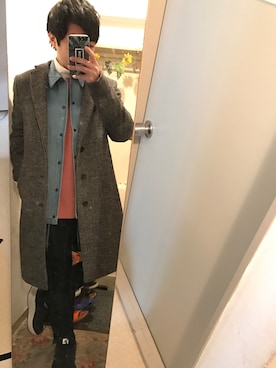 「RAGEBLUE（レイジブルー）のアイテム（その他アウター）」を使った、こなんさん（メンズ・159cm）の春コーディネート