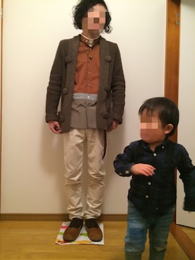 「itazura(イタズラ)のアイテム(その他アウター)」を使った、kakuriさん(メンズ・164cm)の冬コーディネート