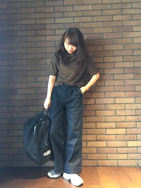 「gallardagalante」｜「アイテム（Tシャツ/カットソー）」を使った、Arrさん（レディース・156cm）の夏コーディネート