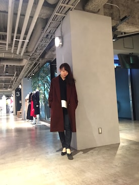 「Munich（ミューニック）のアイテム」を使った、Arrさん（レディース・156cm）の秋コーディネート