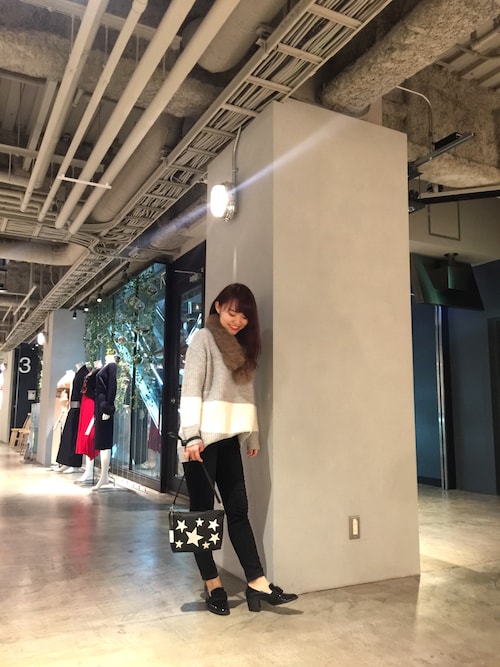 Arr Divinique上野店 Diviniqueのマフラー ショールを使ったコーディネート Wear
