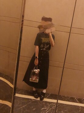 「日常」｜「アイテム（パンプス）」を使った、金魚七さん（レディース・157cm）の夏コーディネート