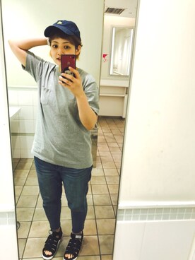 「SHAKA」｜☺︎ゆの☺︎さん（レディース・167cm・20代）の夏コーディネート