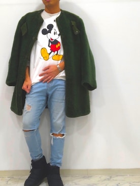 「JOURNAL STANDARD（ジャーナルスタンダード）のアイテム（アクセサリー）」を使った、ワイチャンさん（メンズ・173cm）の春コーディネート