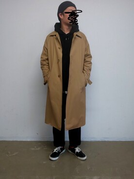 「YARD PLUS（ヤードプリュス）のアイテム（ジャケット/アウター）」を使った、I.N.Oさん（メンズ・178cm）の冬コーディネート