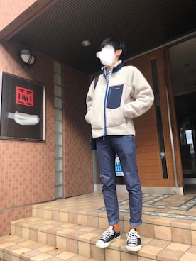 「SENSE OF PLACE by URBAN RESEAR」｜「アイテム（ブルゾン）」を使った、anriさん（メンズ・176cm）の秋コーディネート