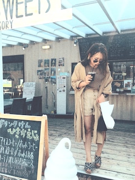 「ぽっちゃり、夏」｜「アイテム（ワンピース/ドレス）」を使った、yumigoooonさん（レディース・160cm）の夏コーディネート