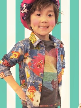 「cherichu❤︎」｜kayoさん（キッズ・110cm）の秋コーディネート