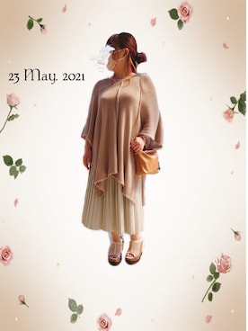 みぃさん（レディース・157cm）の春コーディネート