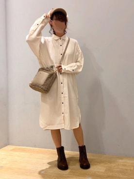 まゆまろさん（レディース・154cm）の秋コーディネート