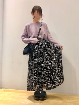 まゆまろさん（レディース・154cm）の秋コーディネート