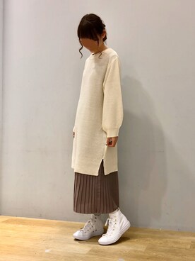 まゆまろさん（レディース・154cm）の秋コーディネート