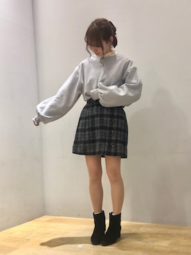 まゆまろさん(レディース・154cm)の冬コーディネート