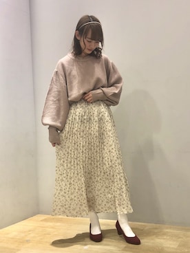 まゆまろさん(レディース・154cm)の冬コーディネート